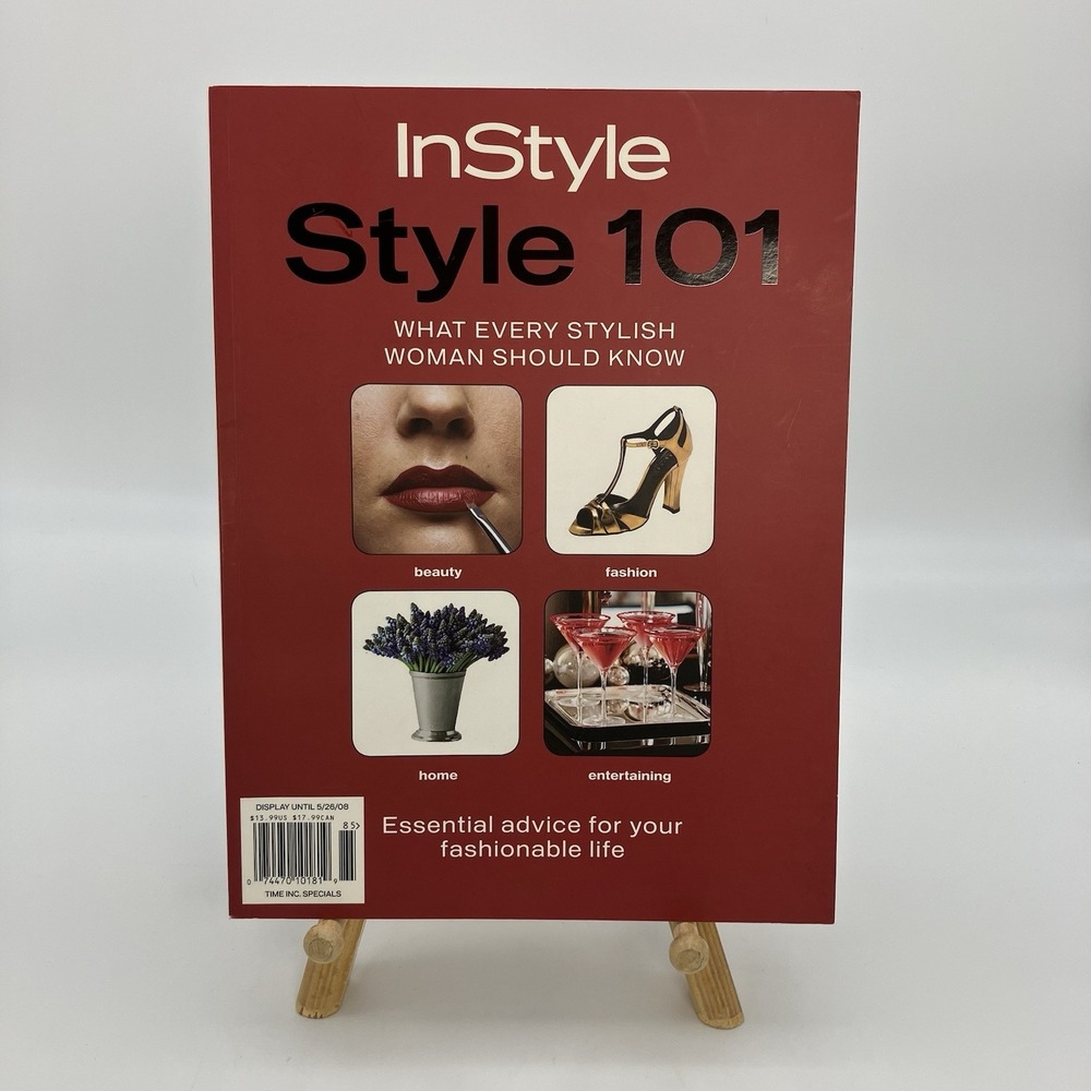 InStyle Style 101 Magazine May 2008 What Every Stylish Woman Should Know Retro